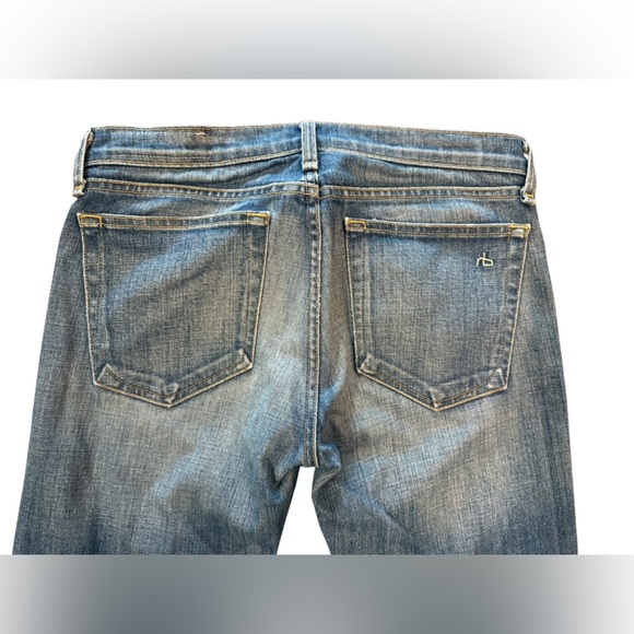 Rag & Bone The Dre Low-Rise Slim Boyfriend Jeans Size 27 - Picture 5 of 7